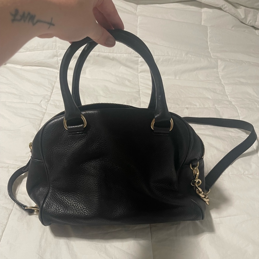 Michael Kors black cross body purse - Picture 3 of 3